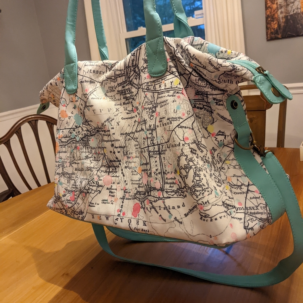 Typo Cotton bag New Jersey map